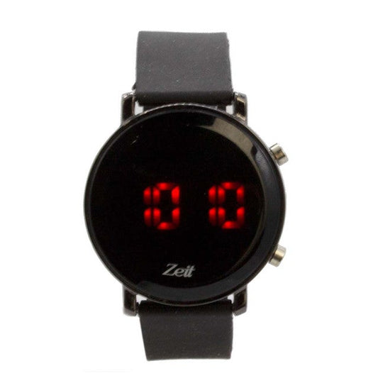 Reloj Zeit Sin género Digital Negro Negro Negro