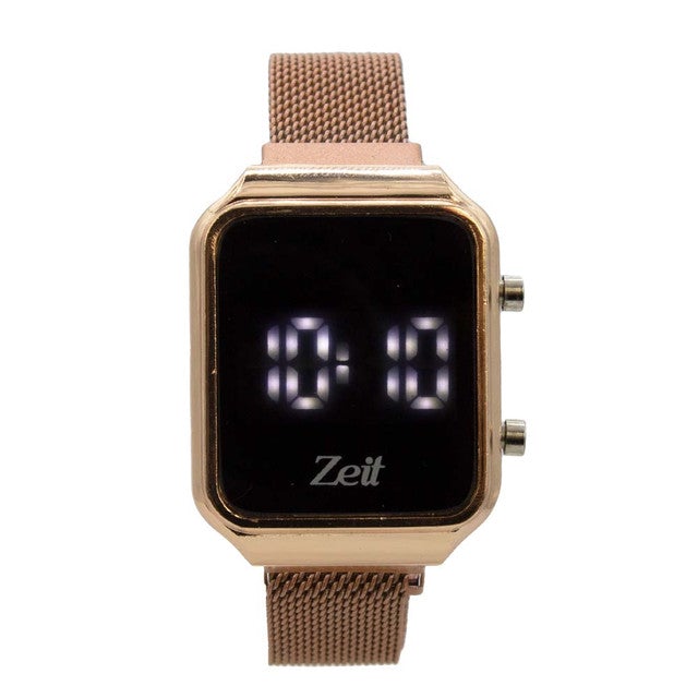 Reloj Zeit Sin género digital Negro Negro Negro