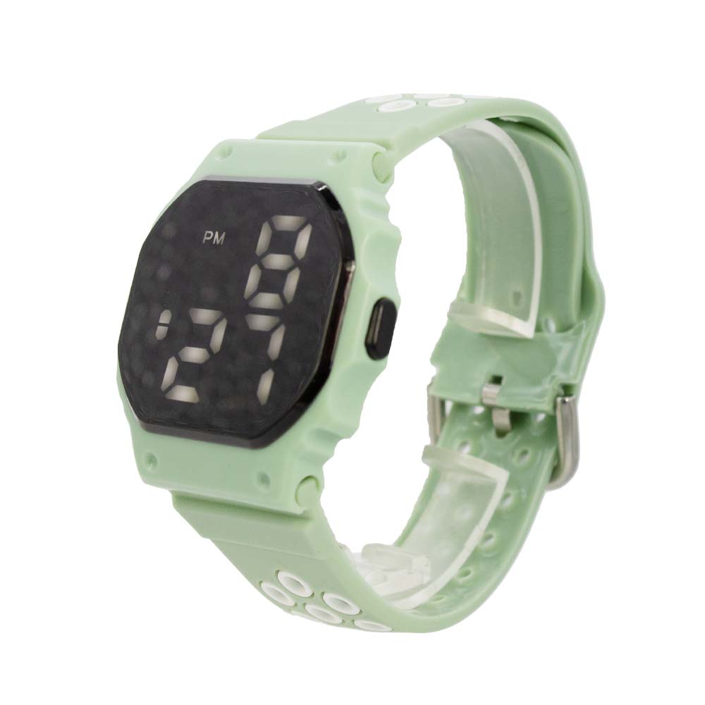 Reloj 2025 digital verde