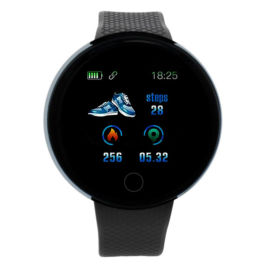 Reloj Zeit smartwatch circular correa negra 20401