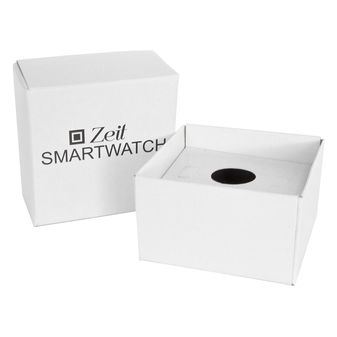 Reloj Zeit smartwatch circular correa negra 20401