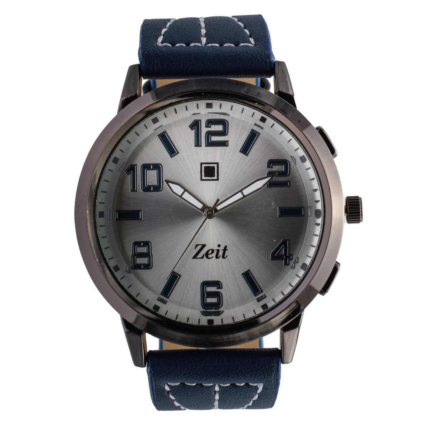 Reloj Análogo Zeit Caballero Tacto Piel fondo liso Casual