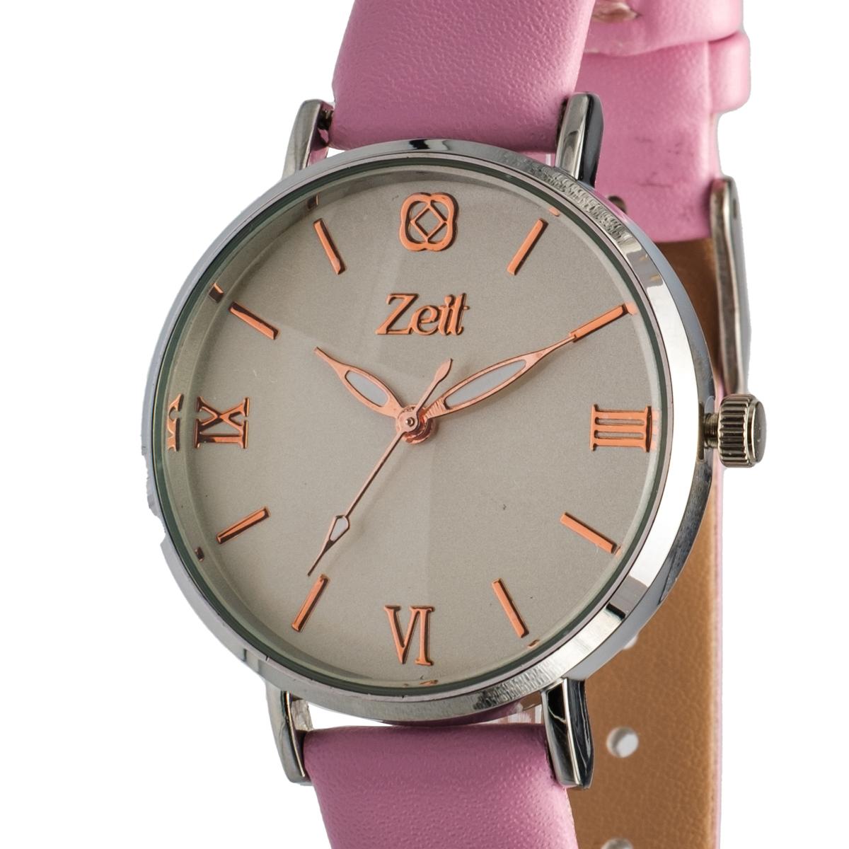 Reloj Análogo Zeit Dama Casual Números Romanos/Tacto Piel