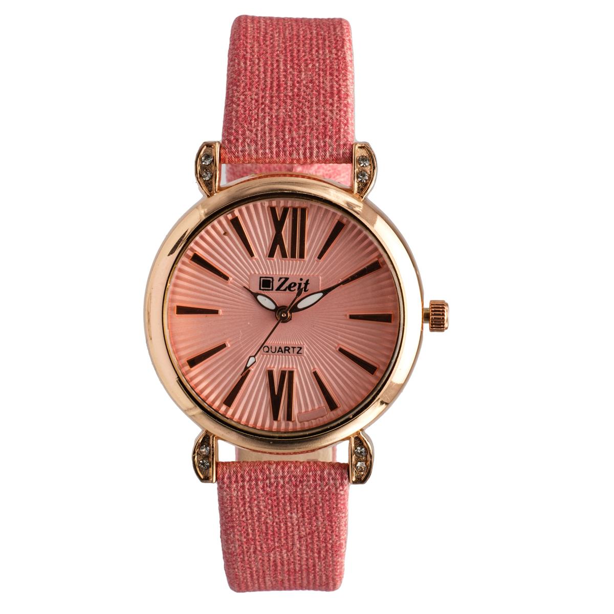 Reloj Análogo Zeit Dama Casual Tacto Piel/Romanos