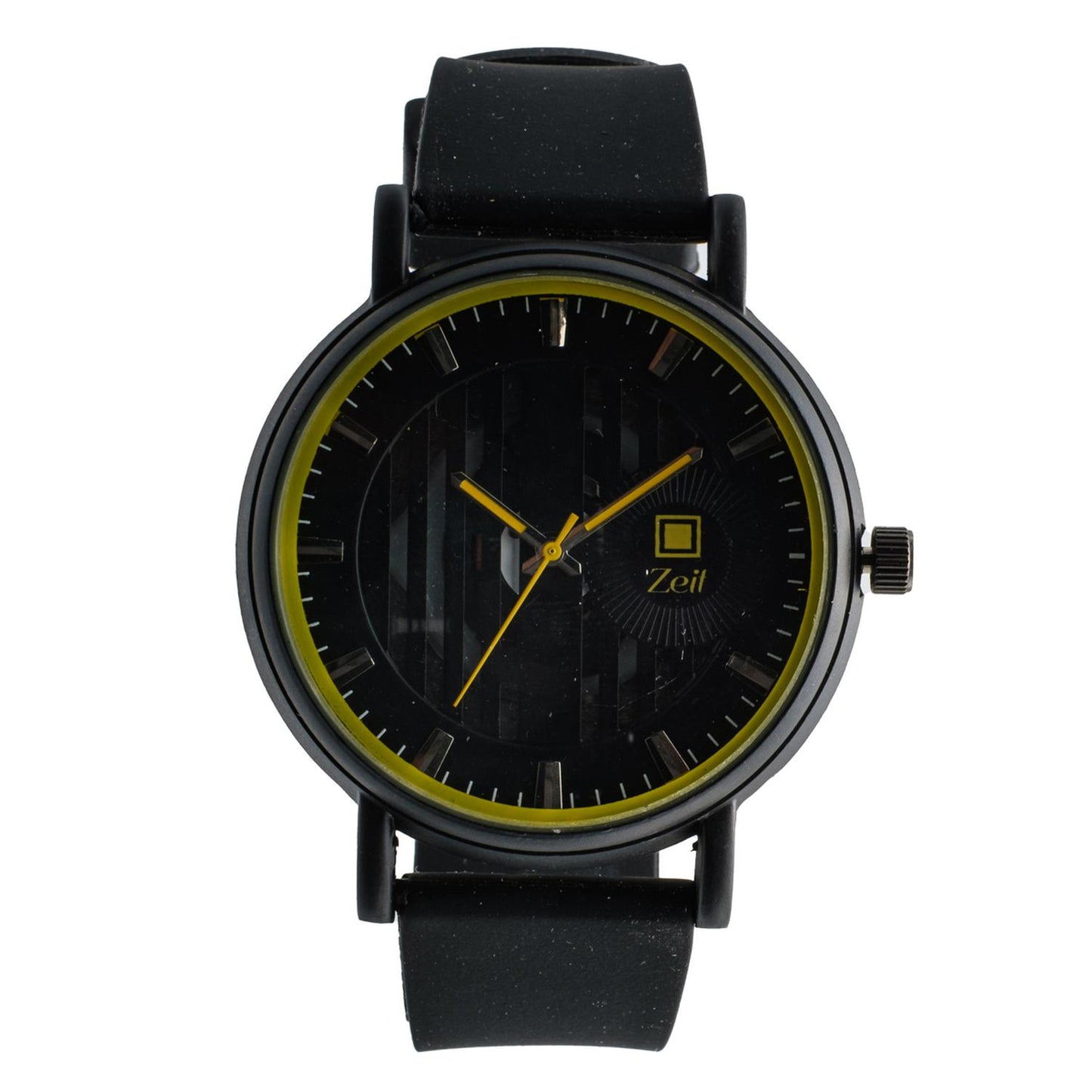 Reloj Análogo Zeit Caballero Casual Correa Silicón Textura