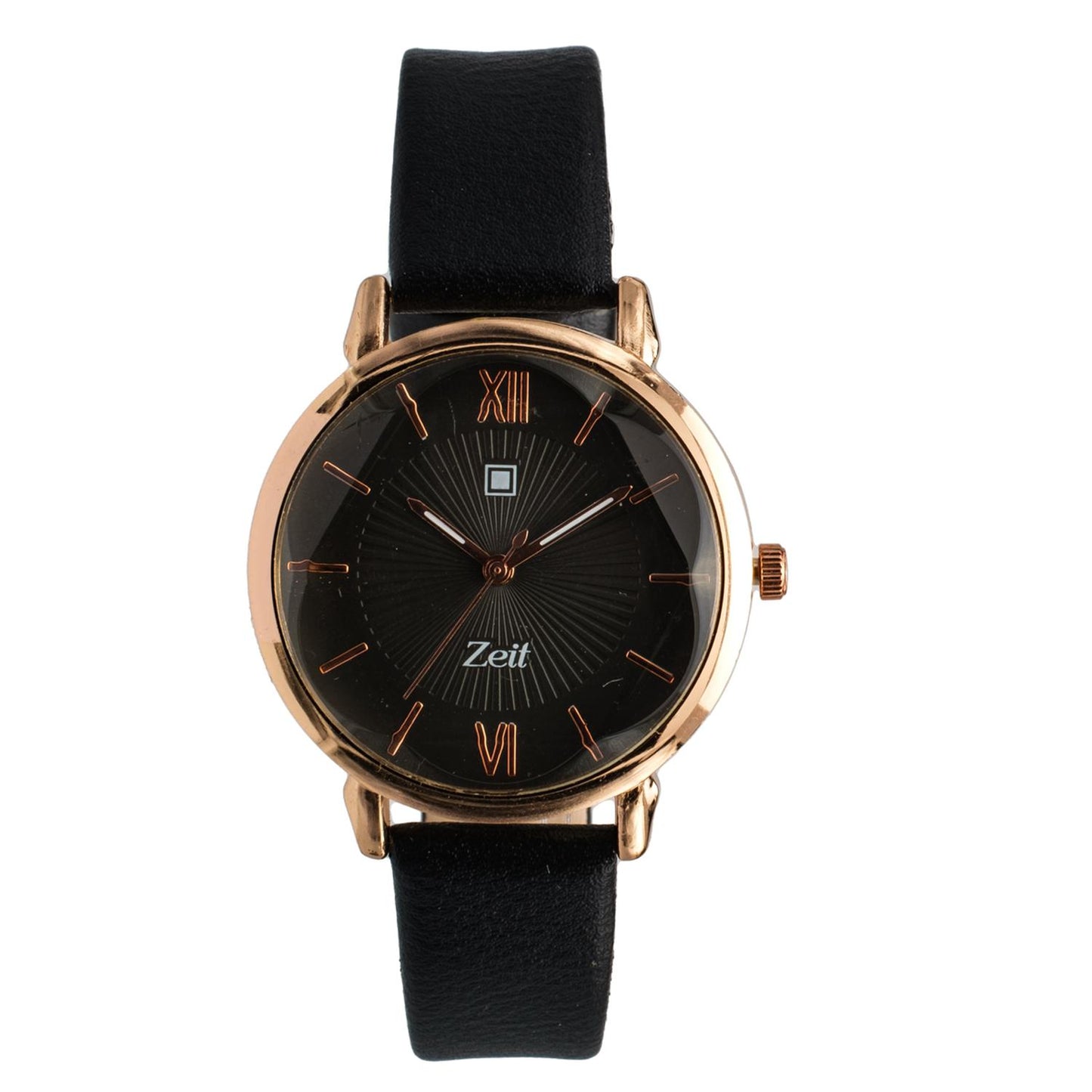 Reloj Análogo Zeit Dama Casual Tacto Piel Textura