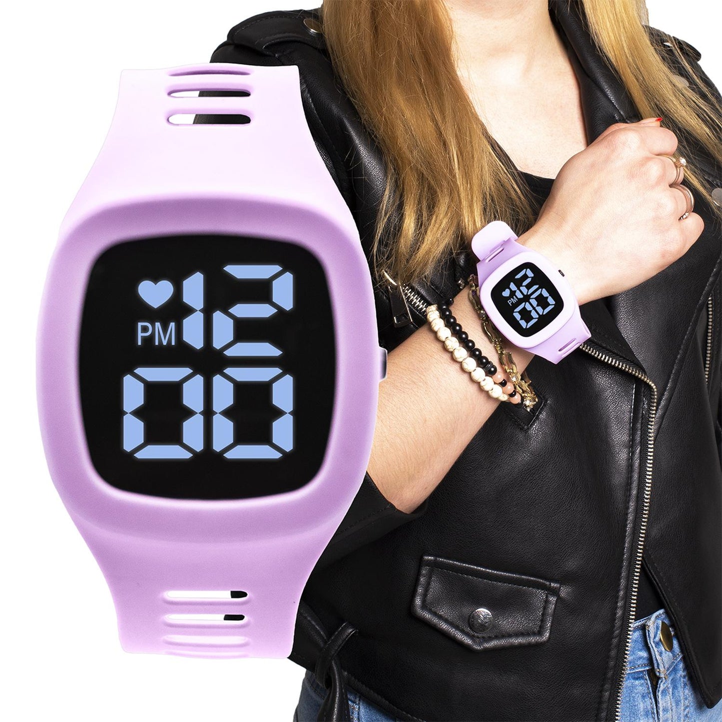 Reloj Digital Zeit Casual Unisex Silicón