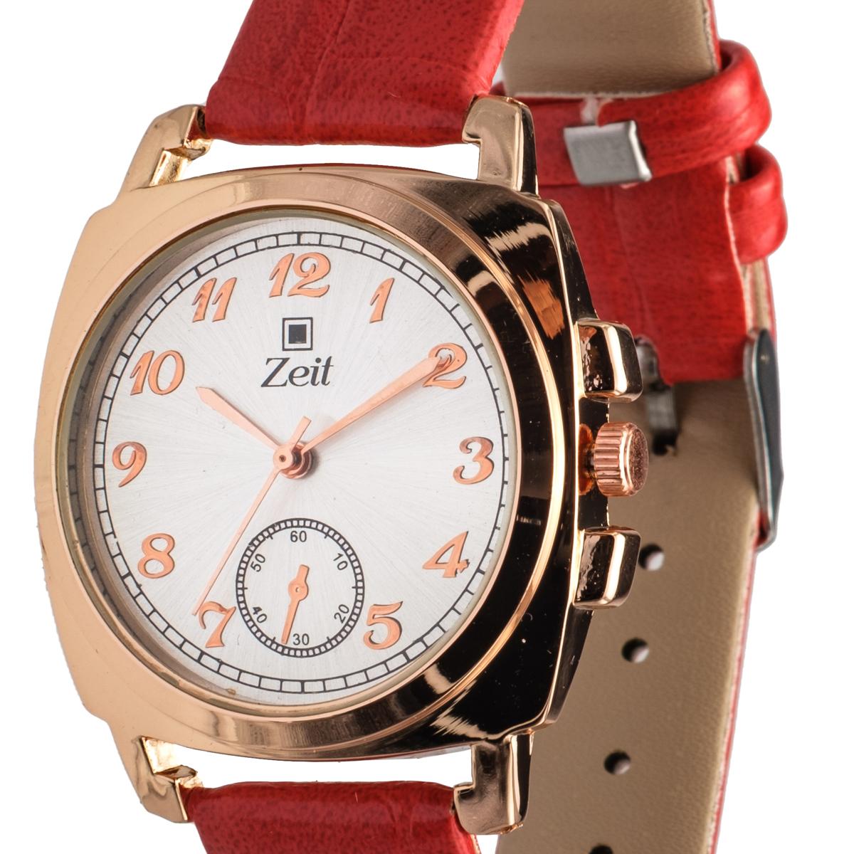 Reloj Análogo Zeit Dama Casual Textura/Tacto Piel