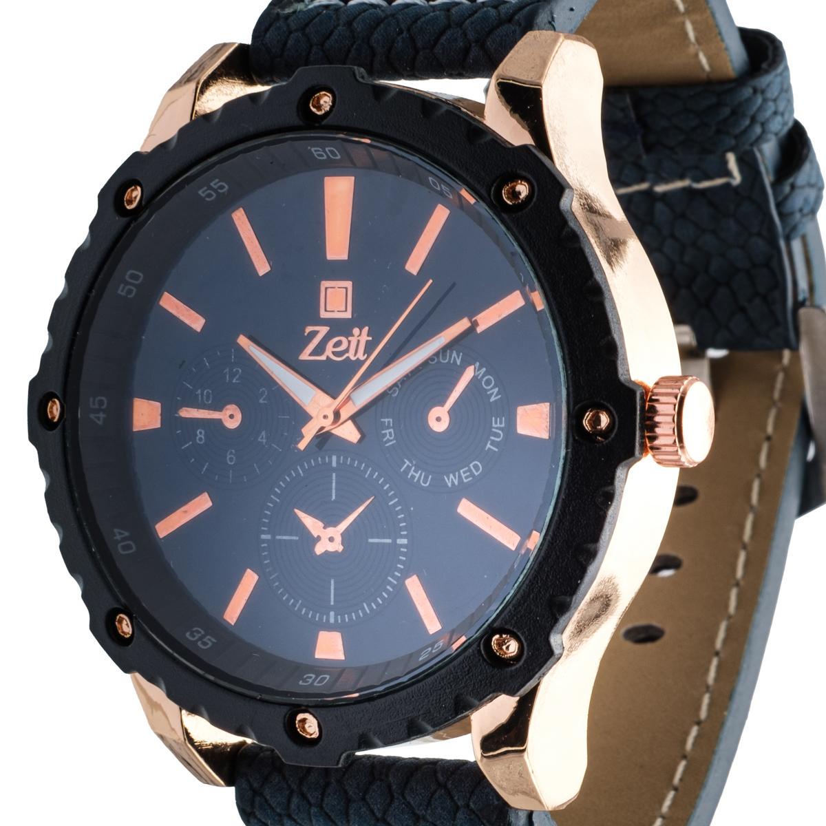 Reloj Análogo Zeit Caballero Casual Simuladores/Tacto Piel