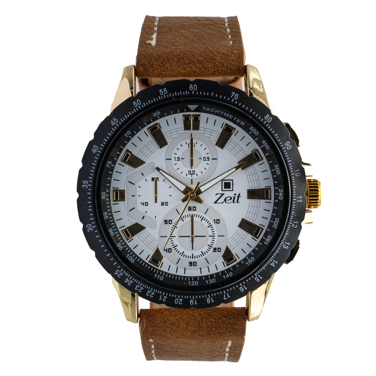 Reloj Análogo Zeit Caballero Casual Simuladores Tacto Piel