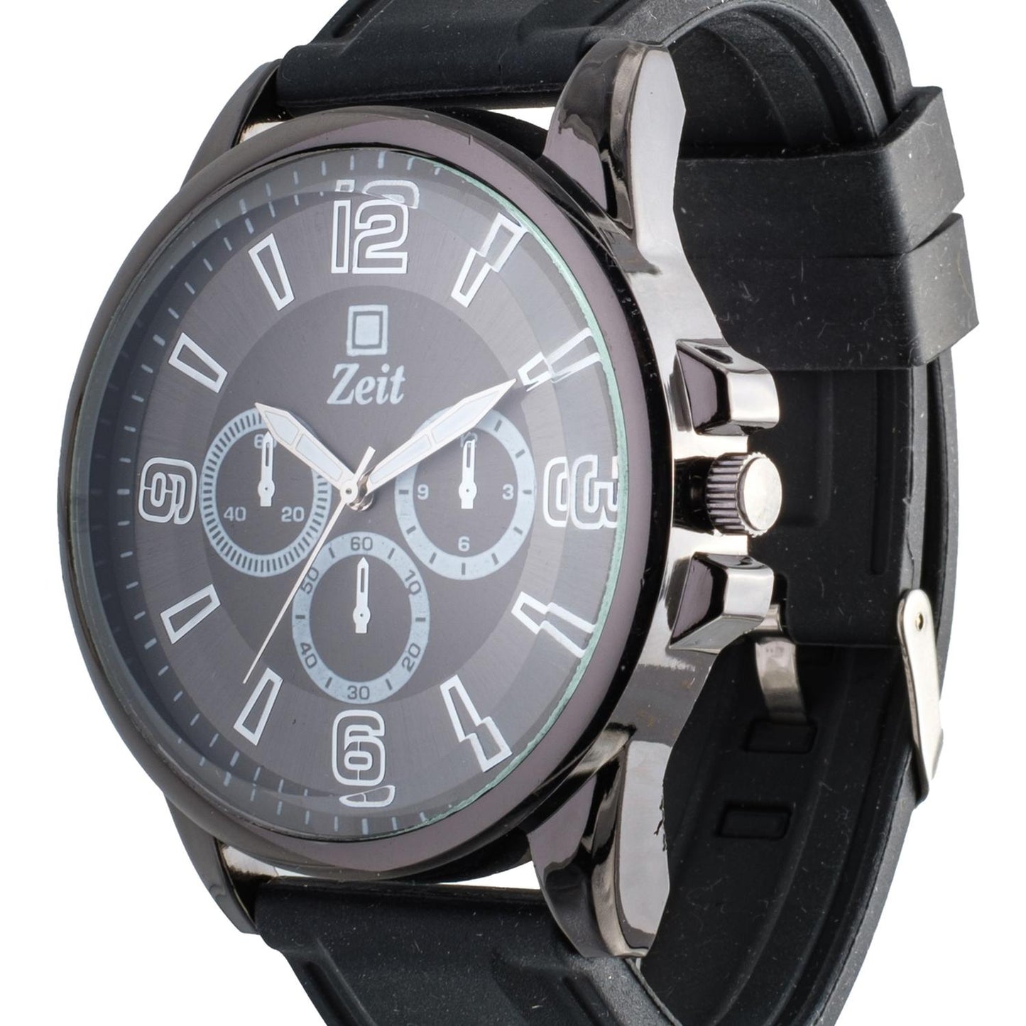 Reloj Análogo Zeit Caballero Casual Correa De Silicón