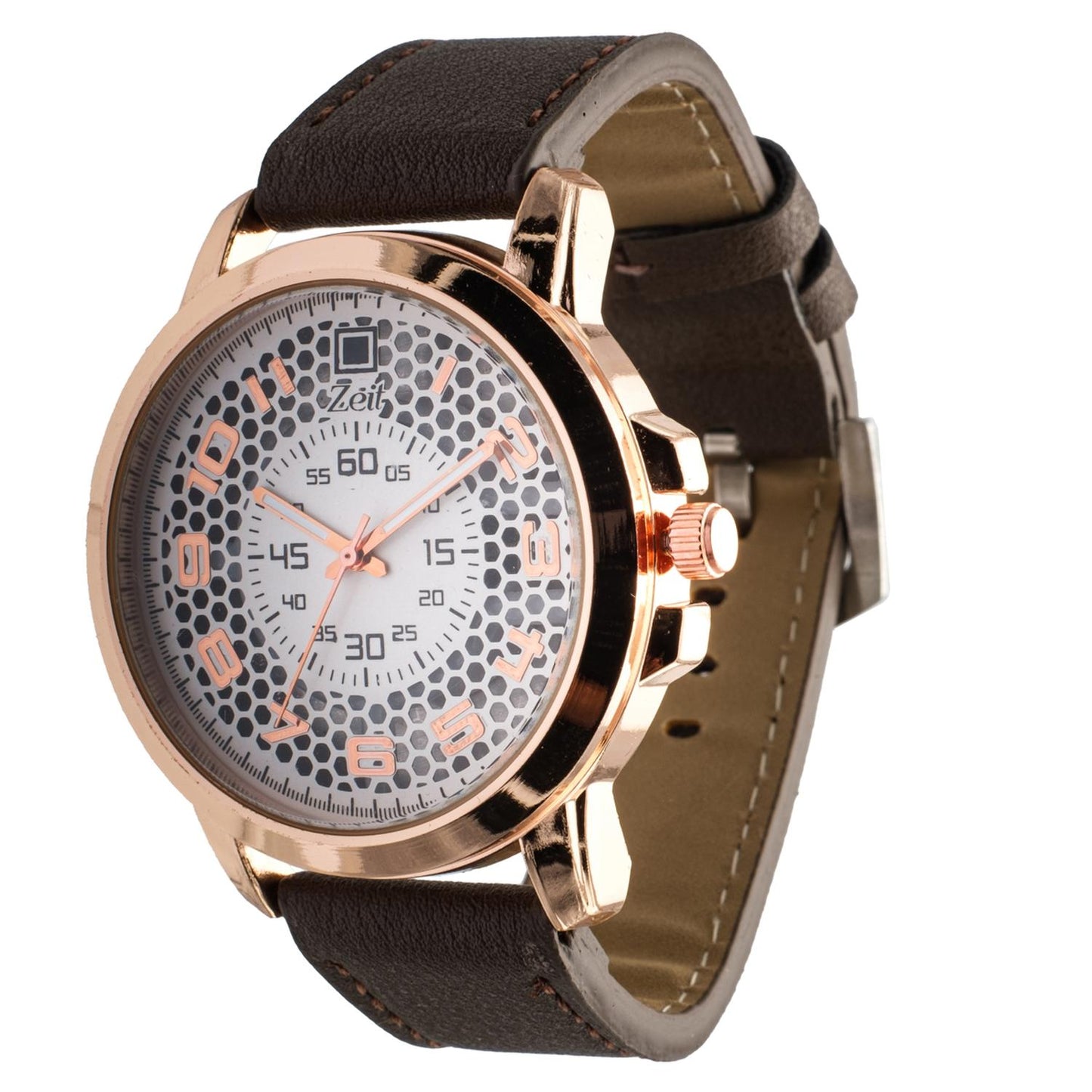 Reloj Análogo Zeit Caballero Textura/Tacto Piel Casual