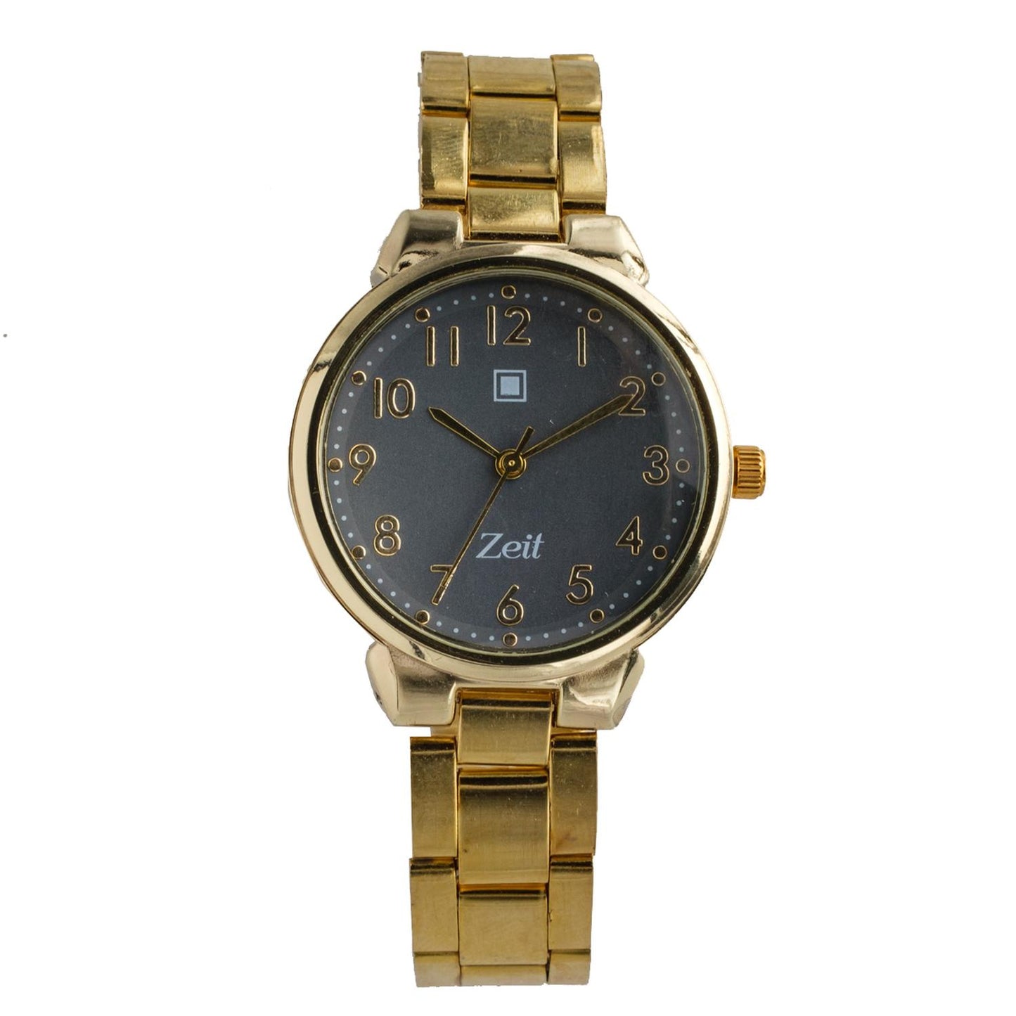 Reloj Análogo Zeit Dama Casual correa De Metal fondo liso