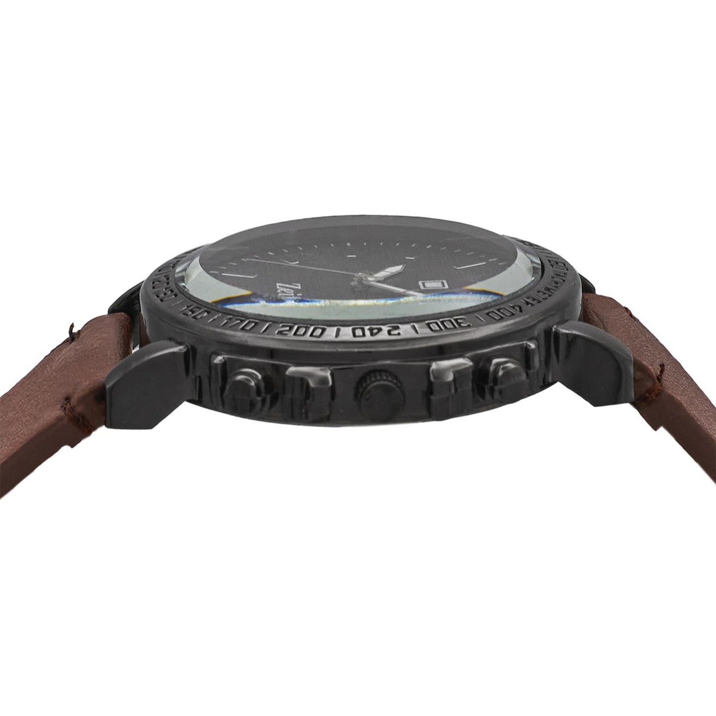 Reloj Análogo Zeit Casual Hombre Tacto Piel Liso