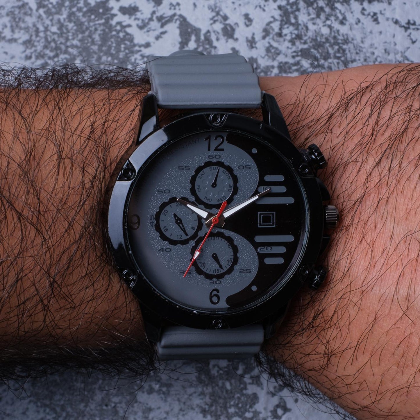 Reloj Análogo Zeit Caballero Silicón Simuladores Casual