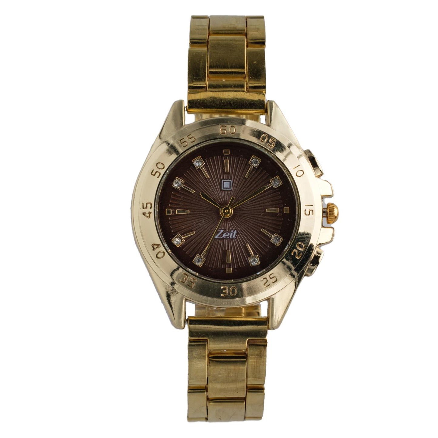 Reloj Análogo Zeit Dama Casual correa De Metal Textura