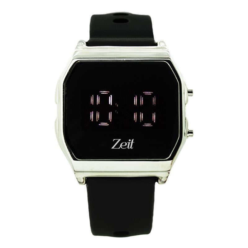 Reloj Zeit de Sin Género tipo Digital Silicón Negro 21121