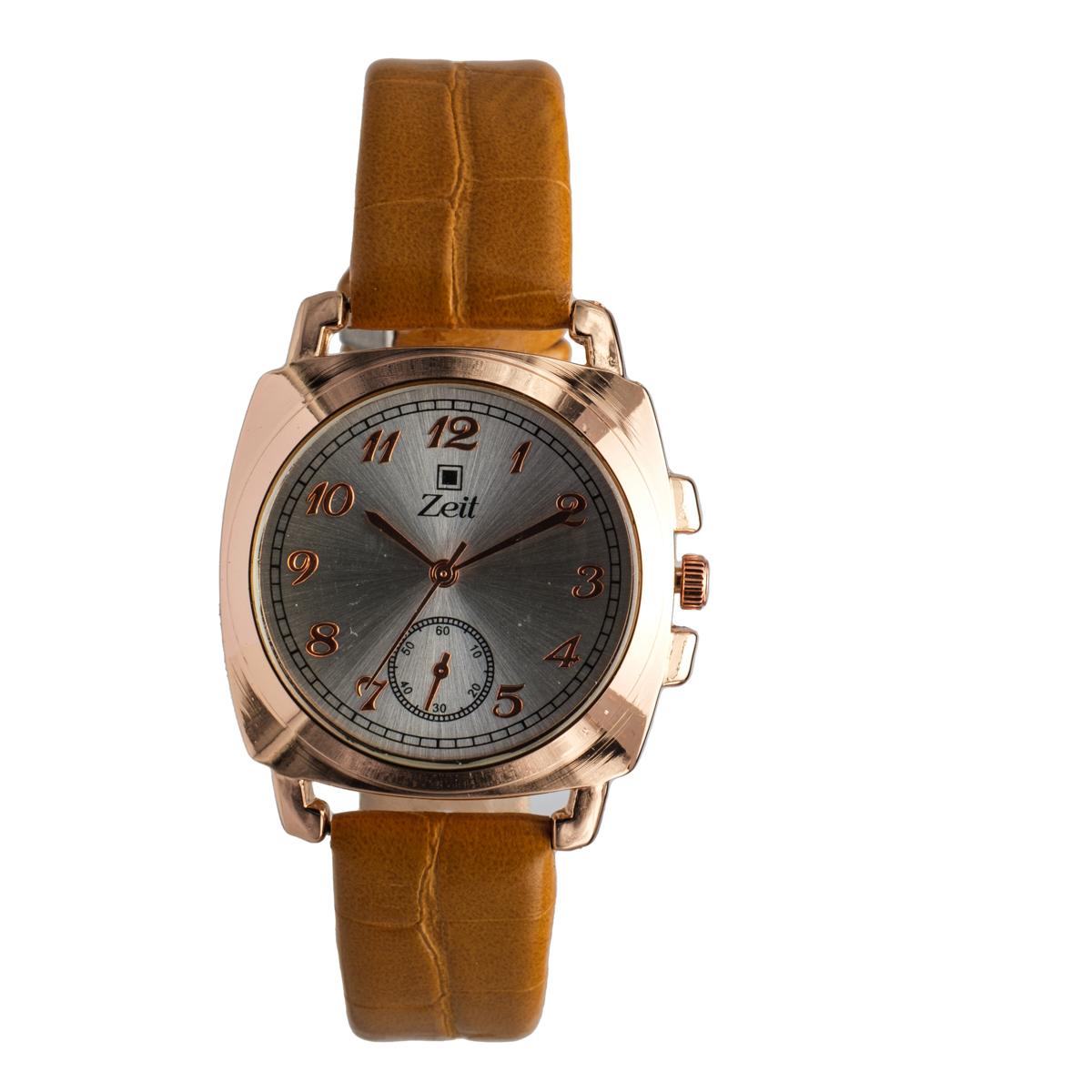Reloj Análogo Zeit Dama Casual Textura/Tacto Piel