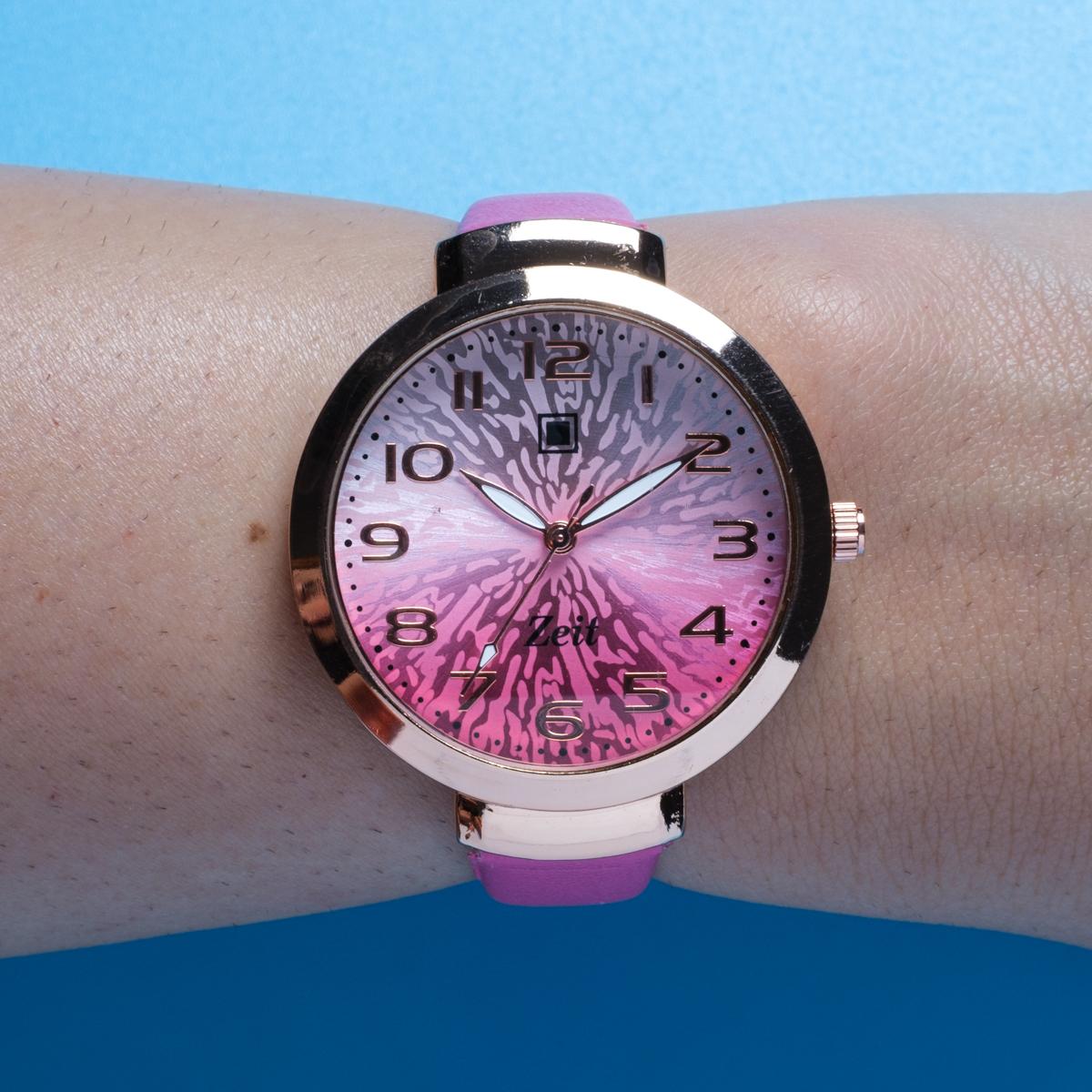 Reloj Análogo Zeit Dama Casual correa De Tacto Piel