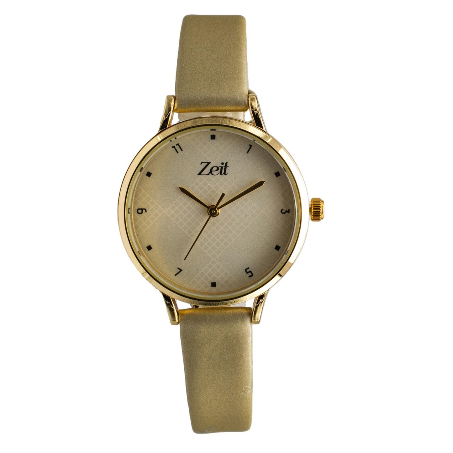 Reloj Análogo Zeit Dama Casual correa Textura/Tacto Piel