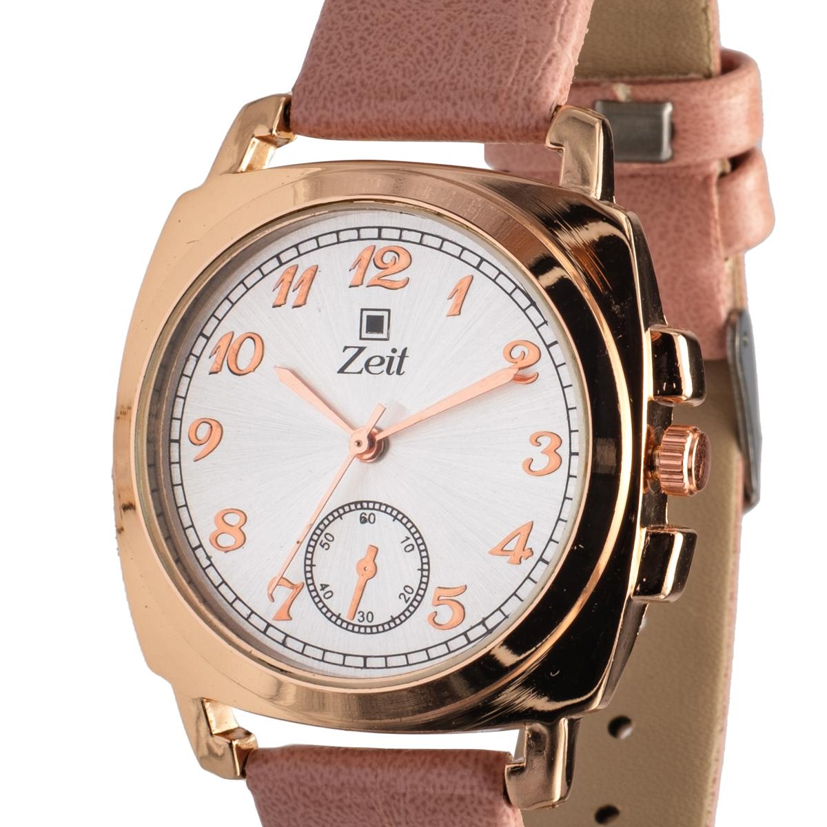 Reloj Análogo Zeit Dama Casual Textura/Tacto Piel