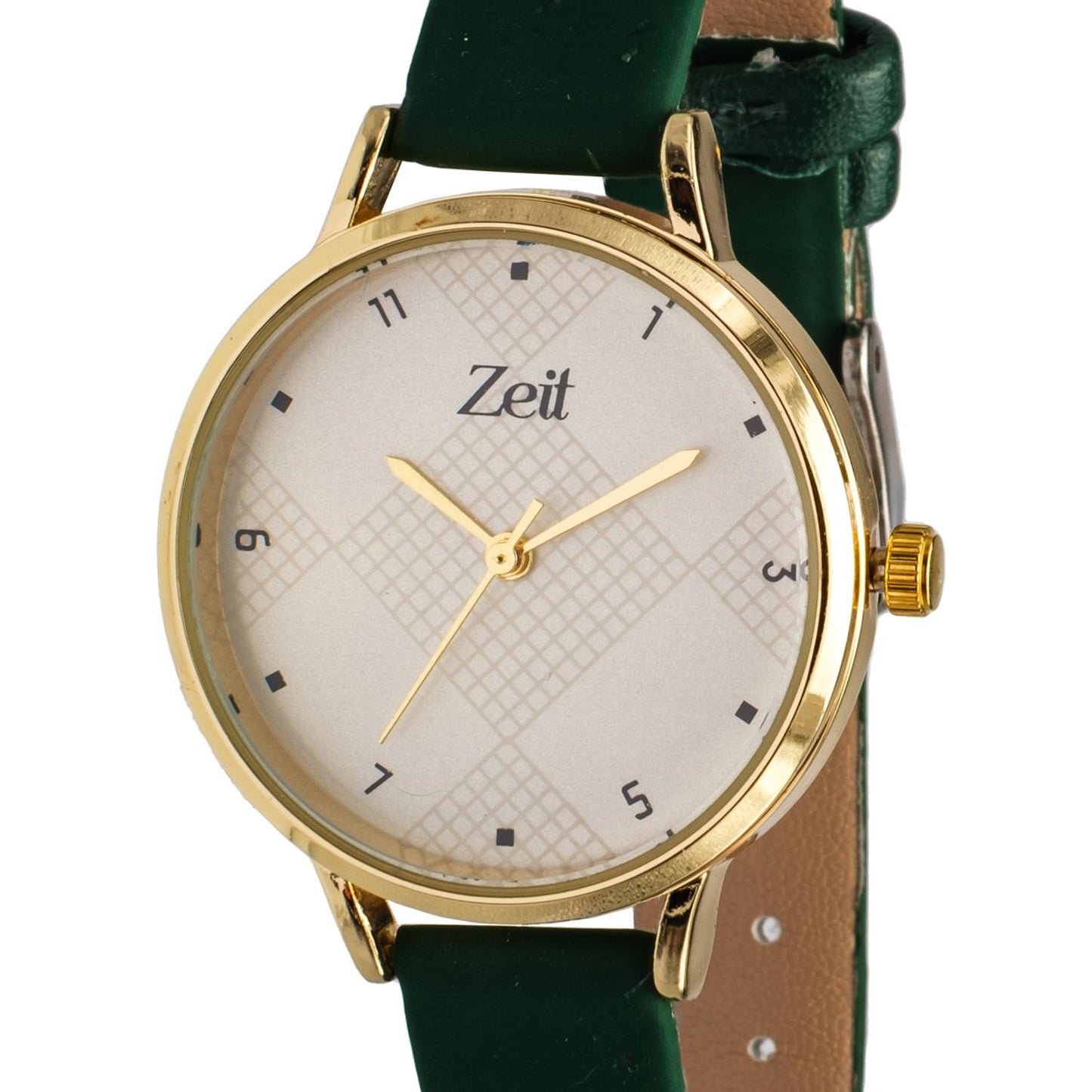 Reloj Análogo Zeit Dama Casual correa Textura/Tacto Piel