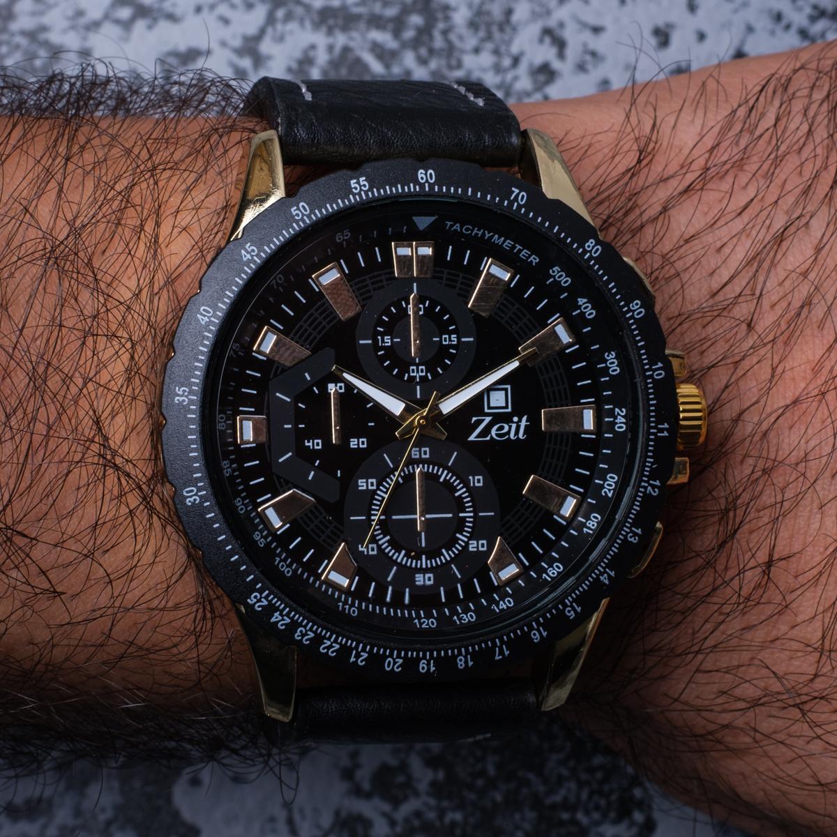 Reloj Análogo Zeit Caballero Casual Simuladores Tacto Piel