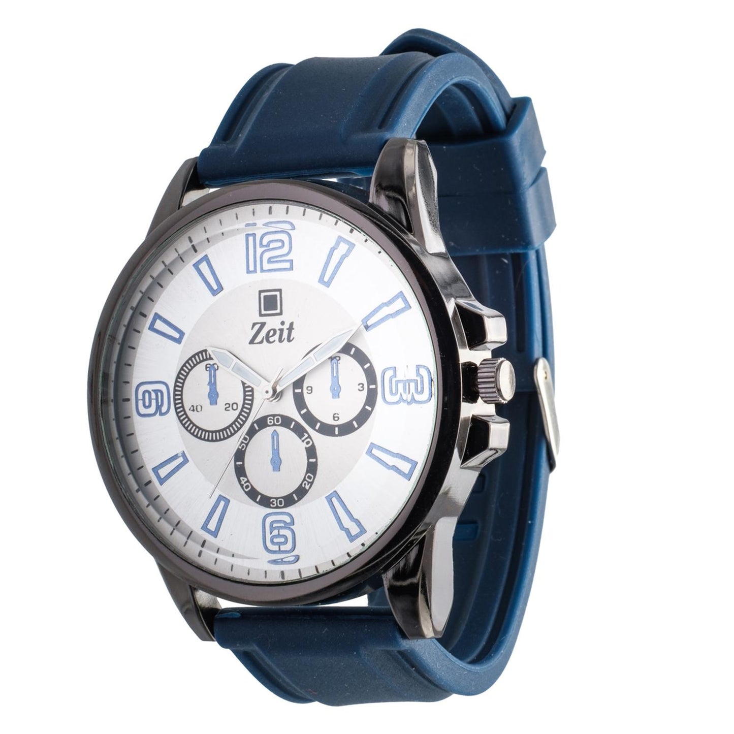 Reloj Análogo Zeit Caballero Casual Correa De Silicón