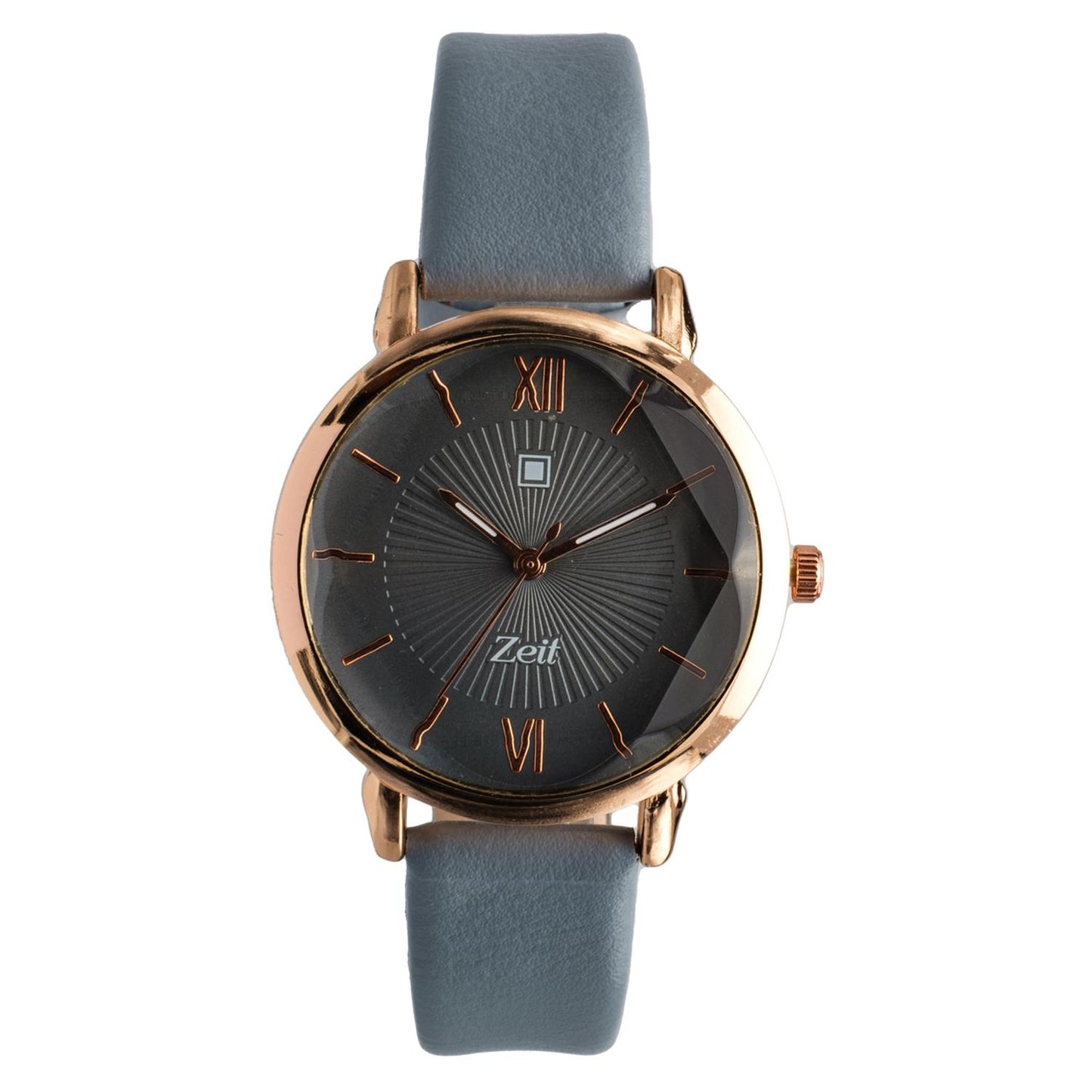 Reloj Análogo Zeit Dama Casual Tacto Piel Textura