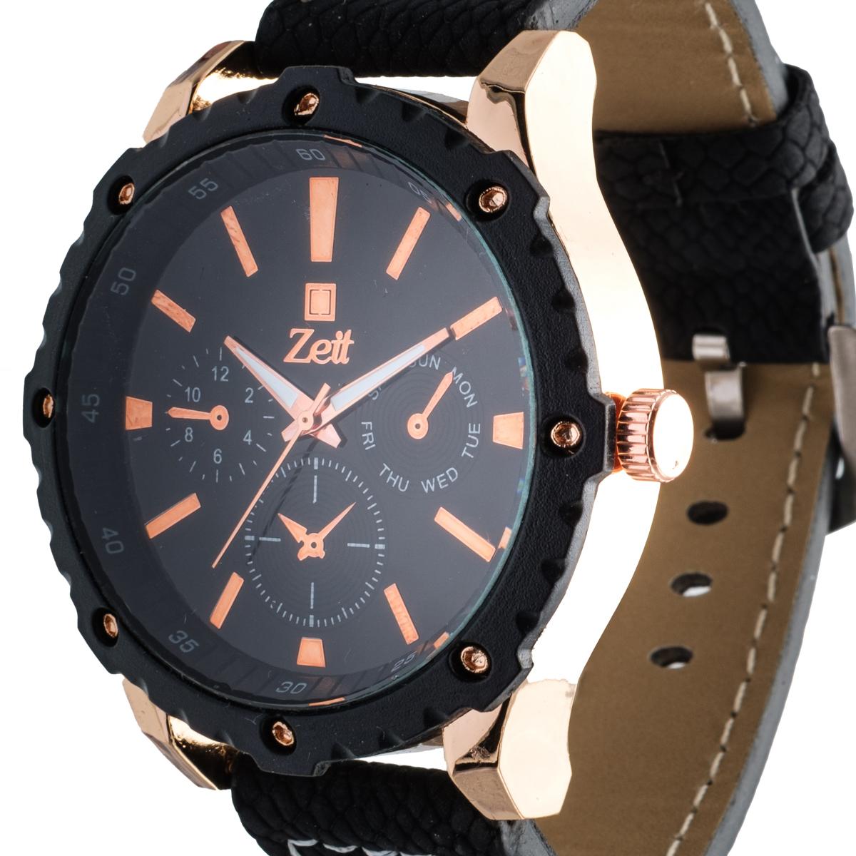 Reloj Análogo Zeit Caballero Casual Simuladores/Tacto Piel