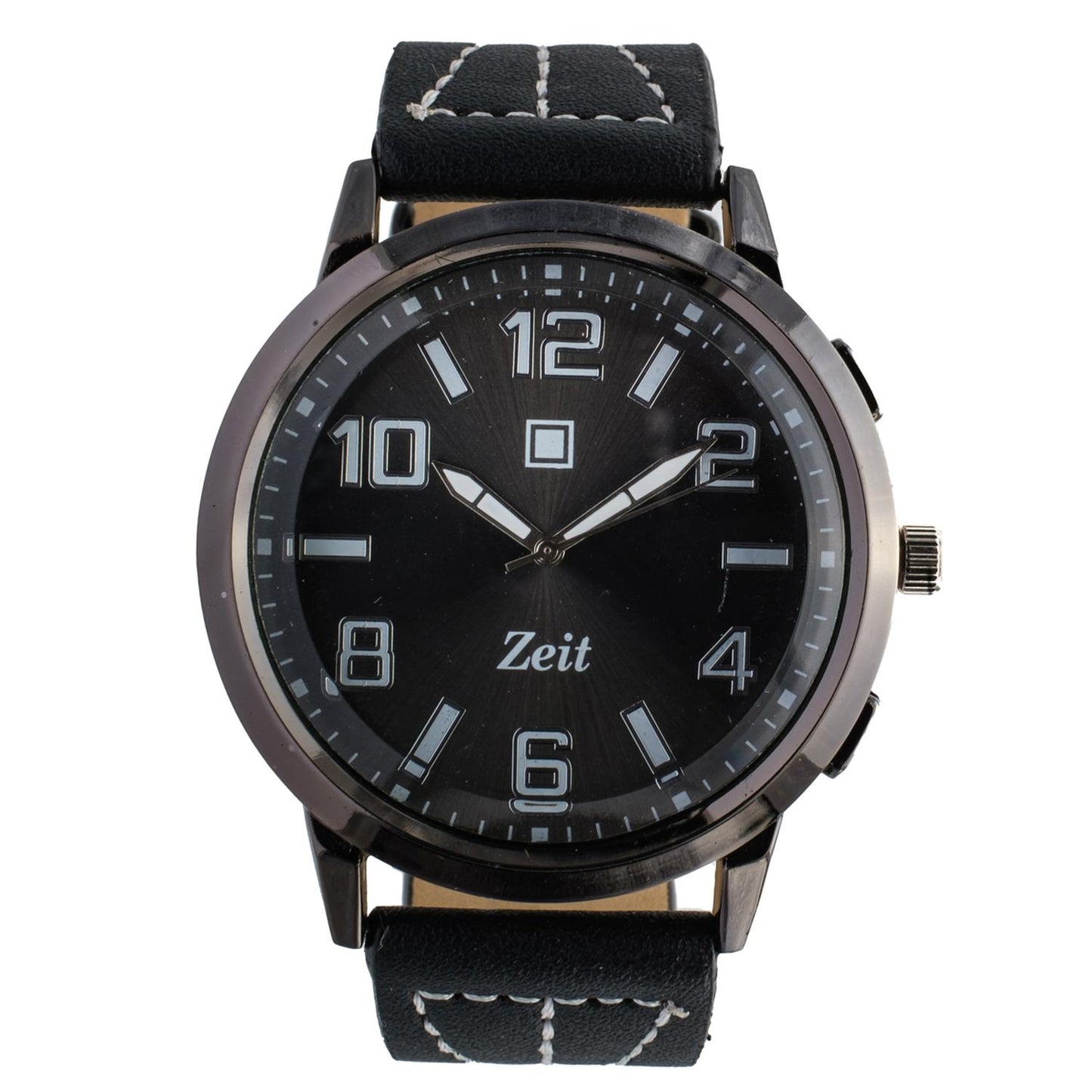 Reloj Análogo Zeit Caballero Tacto Piel fondo liso Casual