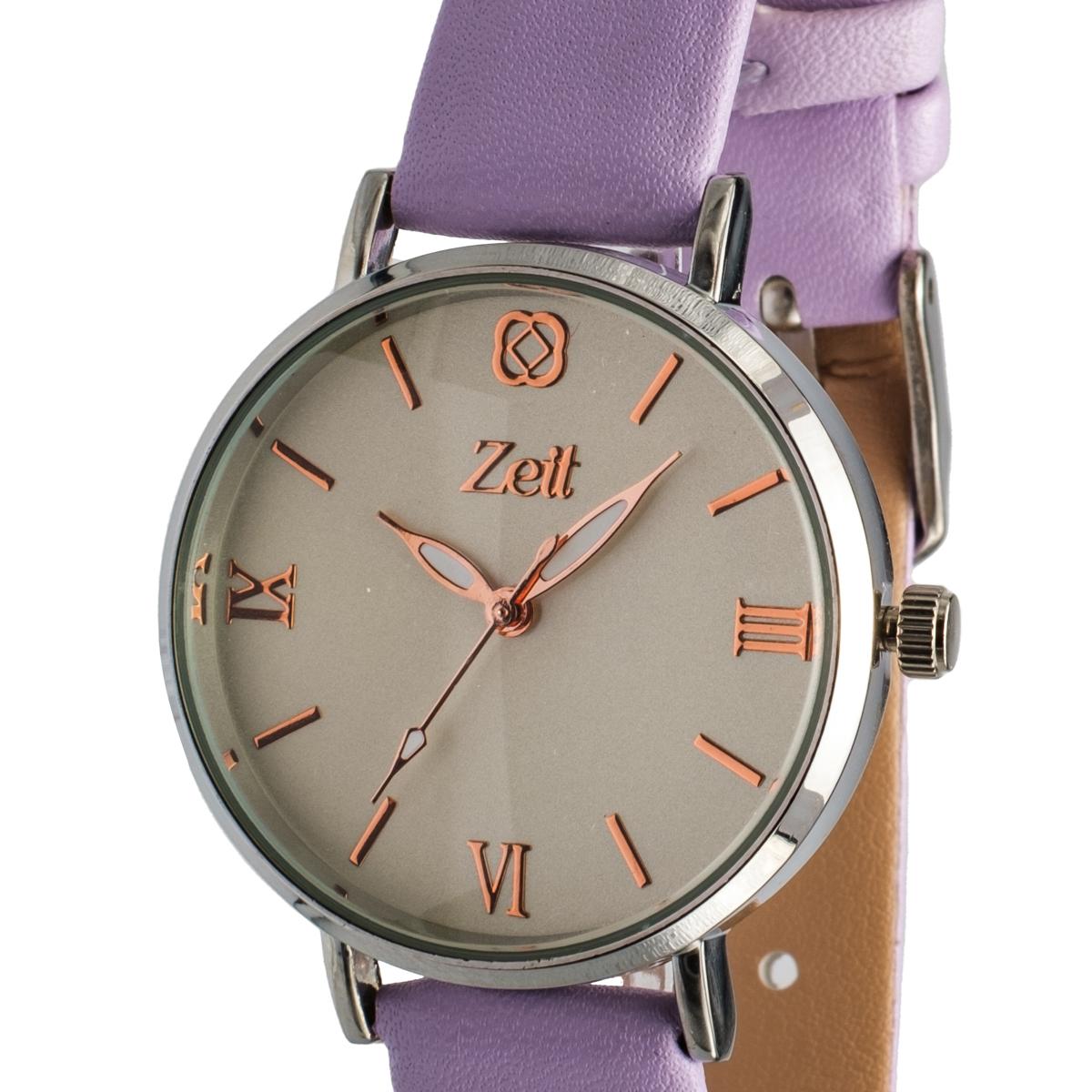 Reloj Análogo Zeit Dama Casual Números Romanos/Tacto Piel