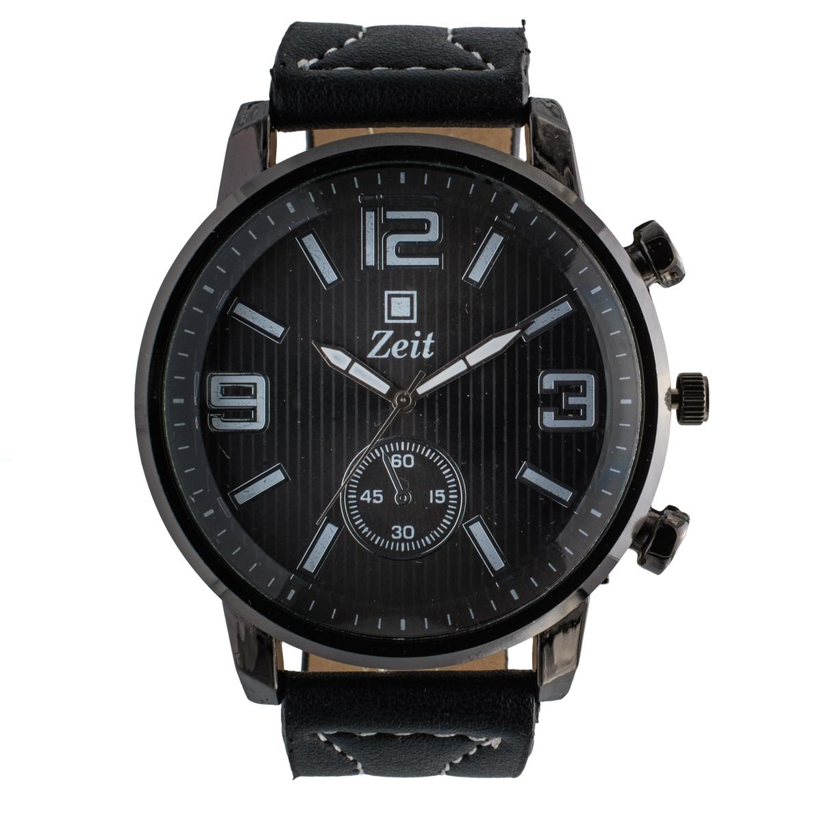 Reloj Análogo Zeit Caballero correa Tacto Piel Simuladores