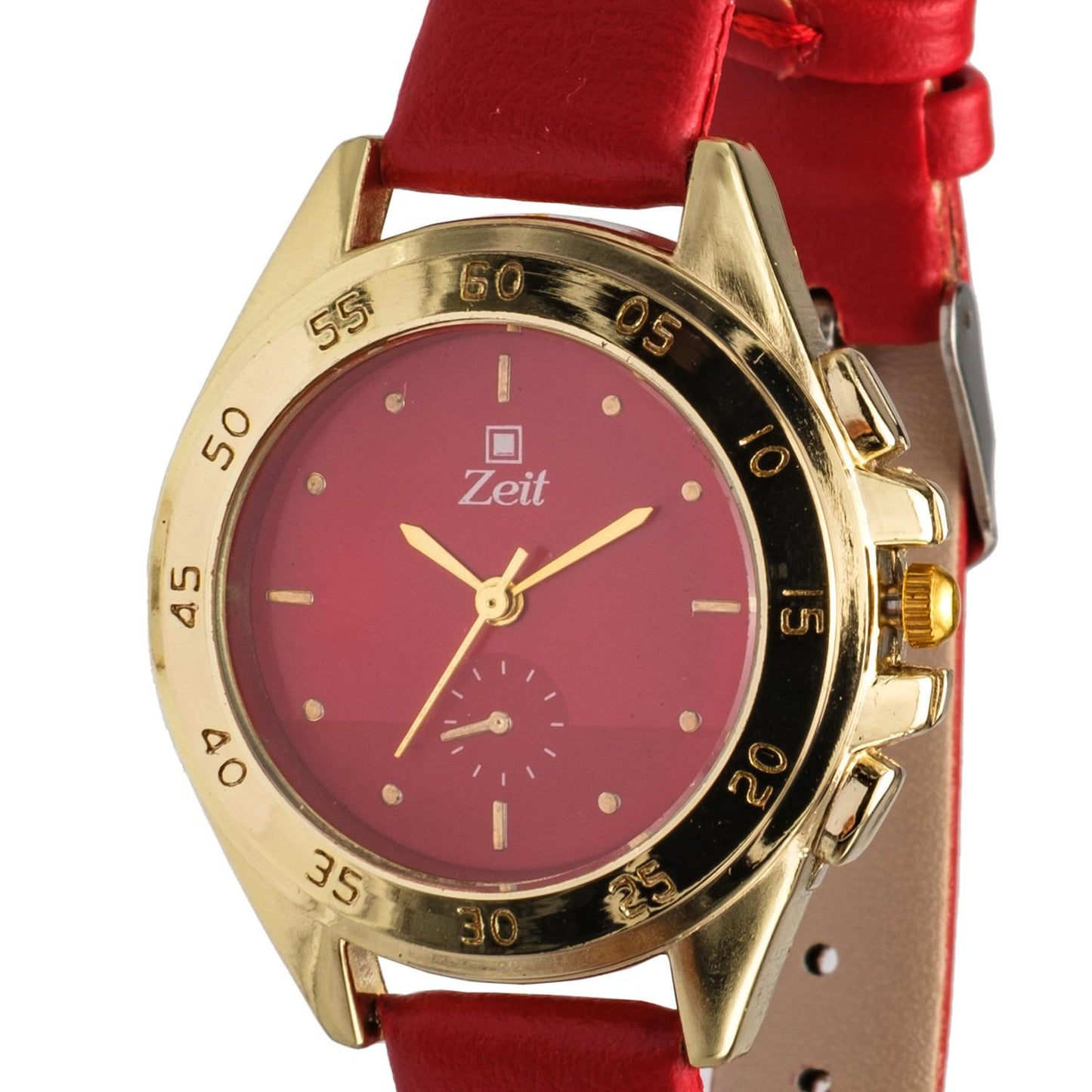 Reloj Análogo Zeit Dama Casual Fondo liso/Tacto Piel