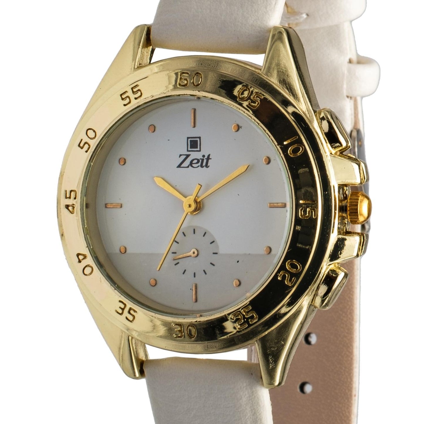 Reloj Análogo Zeit Dama Casual Fondo liso/Tacto Piel