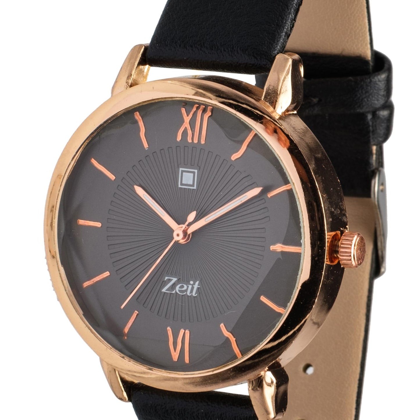 Reloj Análogo Zeit Dama Casual Tacto Piel Textura