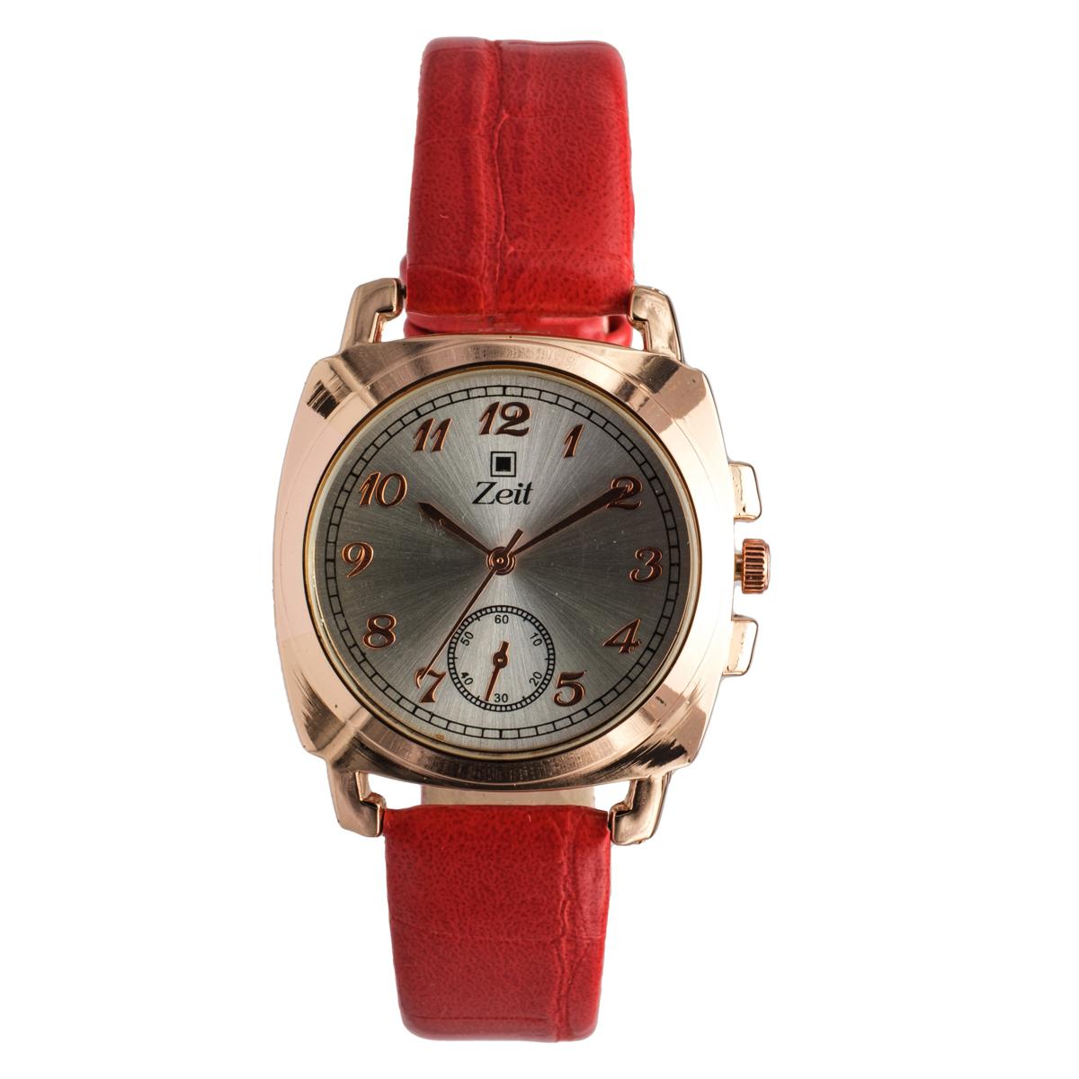 Reloj Análogo Zeit Dama Casual Textura/Tacto Piel