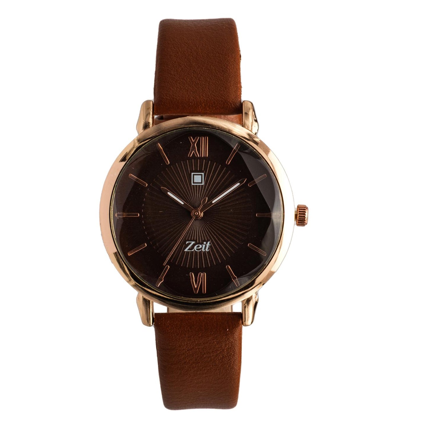 Reloj Análogo Zeit Dama Casual Tacto Piel Textura