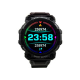 Reloj Smartwatch Nu Nordic Sport (correr, ciclismo, escalada) contra el agua rojo 17105