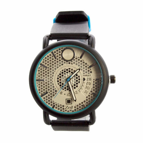 Reloj Zeit de Hombre tipo Análogo extensible silicon color AZUL