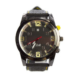 Reloj Zeit de Hombre tipo Análogo extensible Silicon color Negro