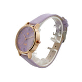 Reloj Zeit para Mujer Indicadores oro rosa pedreria