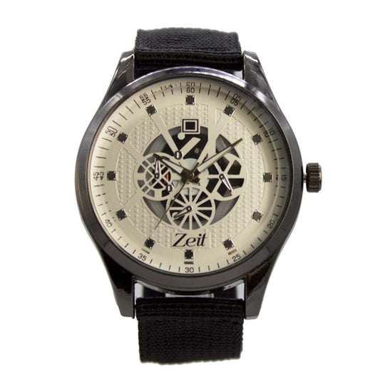 Reloj Zeit para Hombre con textura de maquinaria