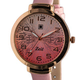 Reloj Análogo Zeit Dama Casual correa De Tacto Piel