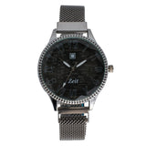 Reloj Análogo Zeit Dama Casual Mesh y Textura