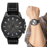 Reloj Análogo Zeit Casual Hombre Tacto Piel Textura