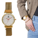 Reloj Análogo Zeit Casual Mujer Mesh