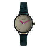 Reloj Análogo Zeit Dama correa De Tacto Piel Casual Textura