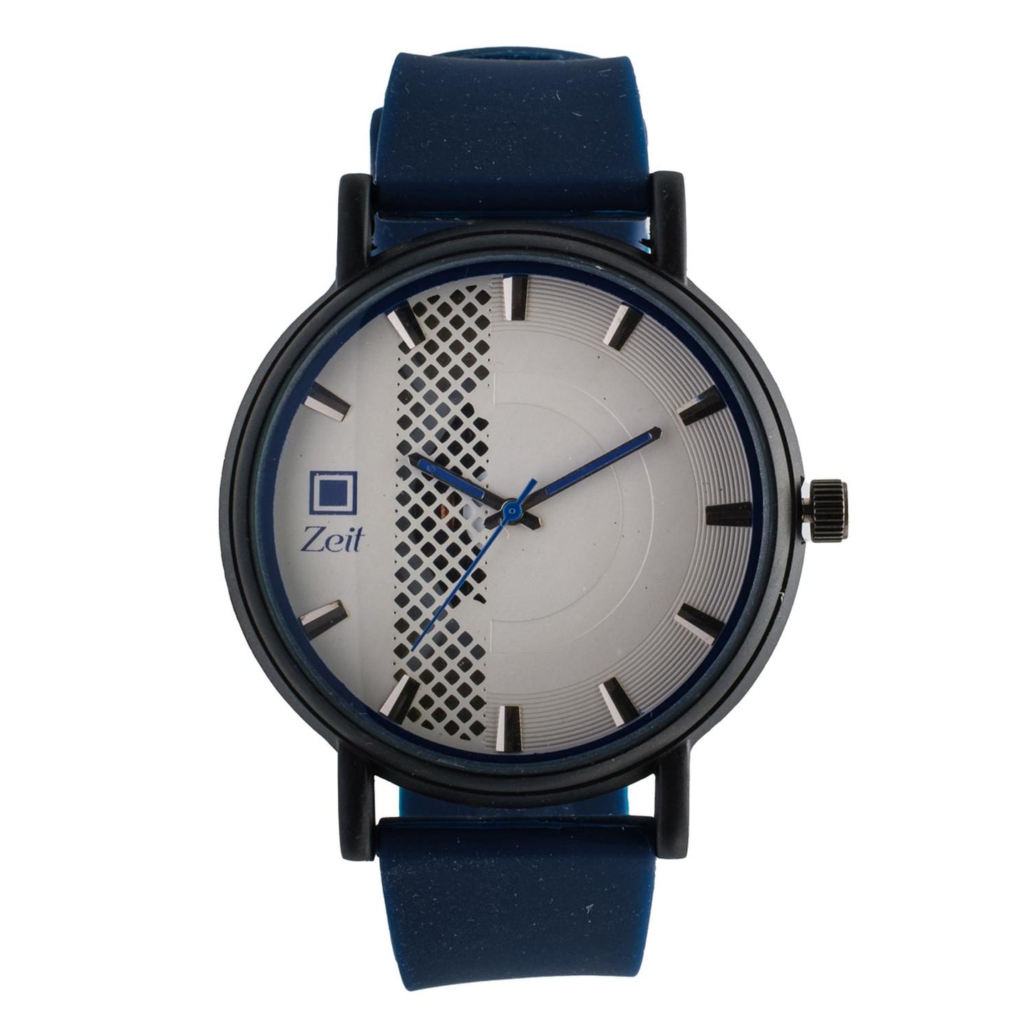 Reloj Análogo Zeit Caballero Casual Correa Silicón Textura