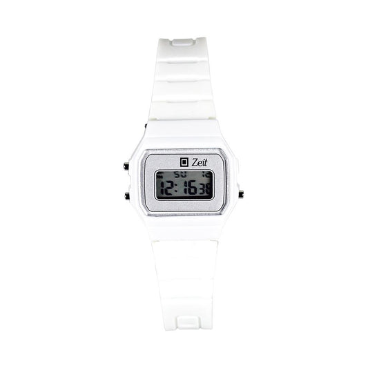 Reloj Zeit Unisex Digital Plástico Blanco CB00018040